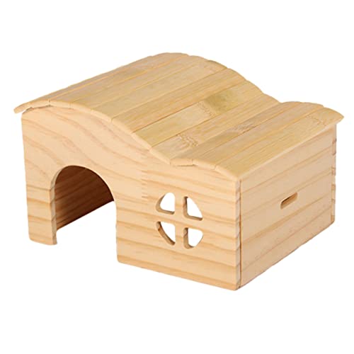 Milisten Meerschweinchenhütten Maushabitat Rattenversteck Lebensräume Holz Hamster Blockhütte Sicheres Haustier Spielhaus Milisten Meerschweinchenhütten Maushabitat Rattenversteck Lebensräume Holz Hamster Blockhütte Sicheres Haustier Spielhaus von Milisten