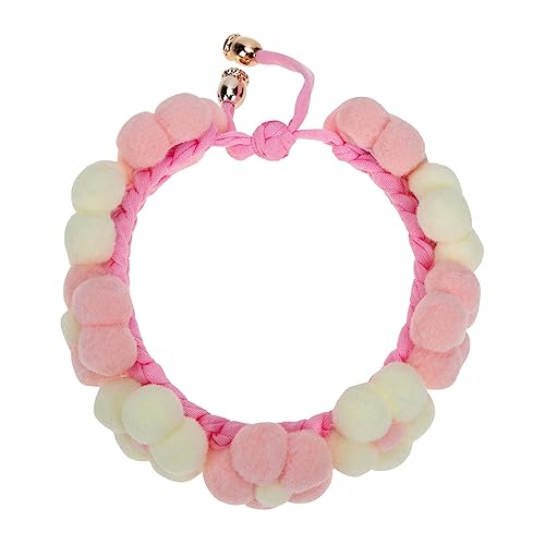 Milisten Handgefertigtes Zartes Haustier mit Blumenmuster Bequemes Design für Kleine Hunde und Modisches Accessoire für Haustierfestivals Leicht und Hautfreundlich von Milisten