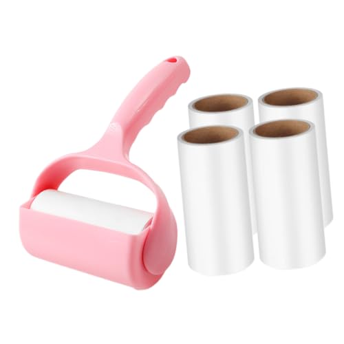 Milisten Handlicher Fusselroller Teiliges mit Klebeseiten Tragbarer Tierhaarentferner für Kleidung und Möbel Wiederverwendbarer Katzenhaarbürsten Roller Kompakt und Leicht für Unterwegs von Milisten