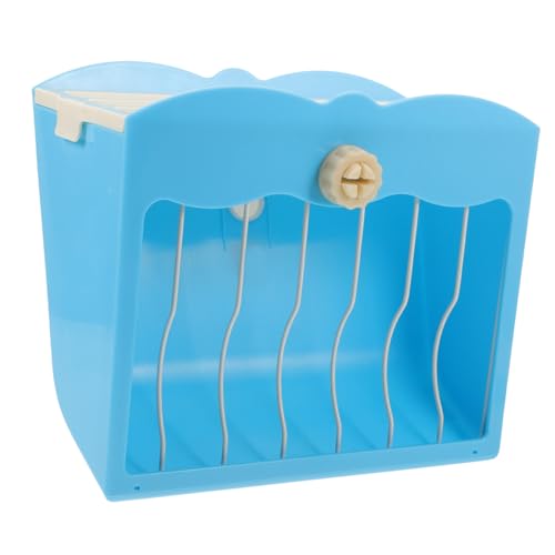 Milisten Hasengrasständer Freistehender Grasständer Futtertrog Für Kaninchen Heufutterbehälter Futterregal Für Kaninchen Häschen-grashalter Hängender Futterspender Plastik Sky-Blue Milisten Hasengrasständer Freistehender Grasständer Futtertrog Für Kaninchen Heufutterbehälter Futterregal Für Kaninchen Häschen-grashalter Hängender Futterspender Plastik Sky-Blue von Milisten