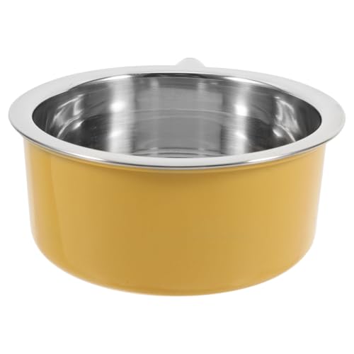 Milisten Haustier Hund Schüssel Hamster Katzen tierfutter Hundenapf Wassernapf für Kaninchen Futternäpfe für Papageien kleine Hundesschüssel Schüsseln für Hundekisten Abs Yellow Milisten Haustier Hund Schüssel Hamster Katzen tierfutter Hundenapf Wassernapf für Kaninchen Futternäpfe für Papageien kleine Hundesschüssel Schüsseln für Hundekisten Abs Yellow von Milisten