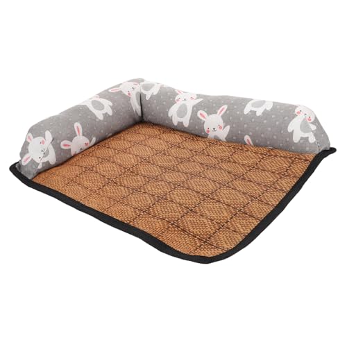 Milisten Haustier Sommer Cool Pad Bett Kühlung Käfigauskleidungen Für Selbstkühlende Haustiermatte Hund Sommermatte Nest Kühlmatte Für Hunde Haustierkühlkissen Grey Rattan Milisten Haustier Sommer Cool Pad Bett Kühlung Käfigauskleidungen Für Selbstkühlende Haustiermatte Hund Sommermatte Nest Kühlmatte Für Hunde Haustierkühlkissen Grey Rattan von Milisten