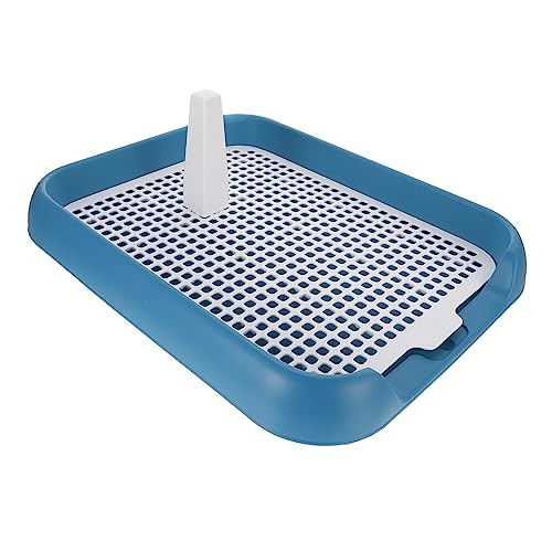 Milisten Haustier Toilettenzug Töpfchen für Kleine Gitterhundetoilette mit Rutsch Design für Indoor Nutzung zu Reinigen Waschen für Welpen Milisten Haustier Toilettenzug Töpfchen für Kleine Gitterhundetoilette mit Rutsch Design für Indoor Nutzung zu Reinigen Waschen für Welpen von Milisten