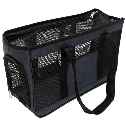 Milisten Haustier Tragetasche Atmungsaktive Handheld Tasche für Katzen und Kleine Hunde für Reisen mit Reißverschluss Langlebig und Komfortabel Milisten Haustier Tragetasche Atmungsaktive Handheld Tasche für Katzen und Kleine Hunde für Reisen mit Reißverschluss Langlebig und Komfortabel von Milisten