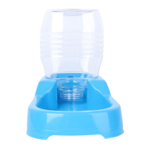 Milisten Pet Wasserspender Für Hunde Und Welpen Kreative rutschfeste Trinkschüssel Aus Lebensmittelechtem Material Blau Für Zuhause Und Unterwegs von Milisten