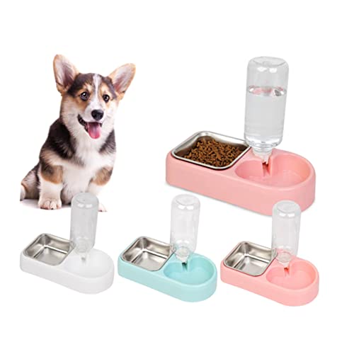 Milisten Doppelter Wasserspender Für Haustiere Automatischer Trinknapf Für Hunde Und Katzen Rutschfestes Design Weiß Für Zuhause Und Tiergeschäfte von Milisten