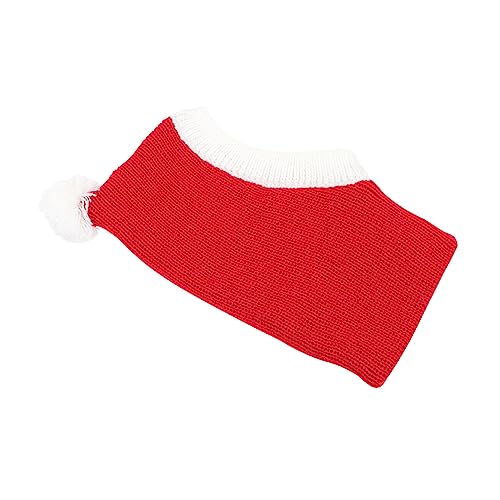 Milisten Weihnachtsmütze Für Haustiere Warmes Kostümzubehör Für Kleine Hunde Und Katzen Kuschelige Strickmütze Für Festliche Anlässe Und Weihnachtsfeiern s von Milisten