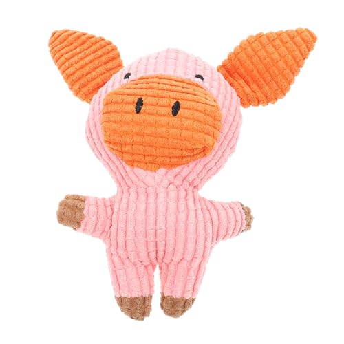 Milisten Haustier Welpe groß Quietschen Interactive Dog Toys interaktives Plüsch- für Backenzähne von Hunden zum Zähneknirschen von Haustieren Rosa Milisten Haustier Welpe groß Quietschen Interactive Dog Toys interaktives Plüsch- für Backenzähne von Hunden zum Zähneknirschen von Haustieren Rosa von Milisten