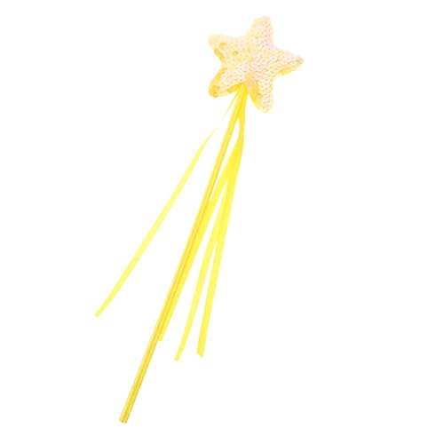 Milisten Haustierbedarf katzenstick Katzen Sticks Katzen spielsachen cat Sticks Katzen Angeln für Katzenbesitzer Zubehör interaktiv Star Cat Teaser Zauberstab Yellow Milisten Haustierbedarf katzenstick Katzen Sticks Katzen spielsachen cat Sticks Katzen Angeln für Katzenbesitzer Zubehör interaktiv Star Cat Teaser Zauberstab Yellow von Milisten