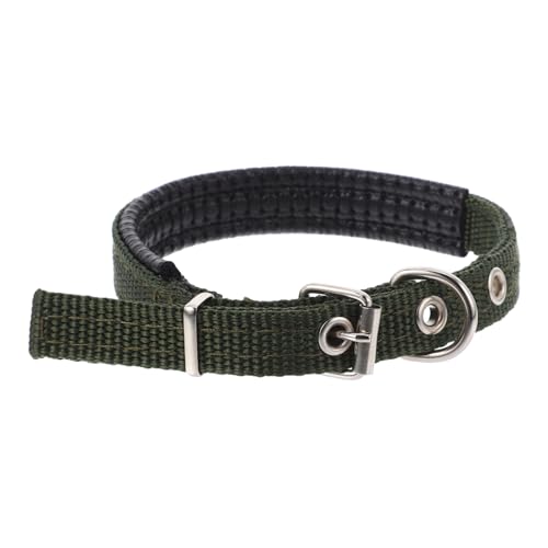 Milisten Verstellbares Haustierhalsband Aus Schaumstoff Verschleißfest Katzenhalsband Bequemes Haustierhalsdekor Mit Legierungsschnalle Polyesterhalsband Für Welpen Und Kätzchen von Milisten