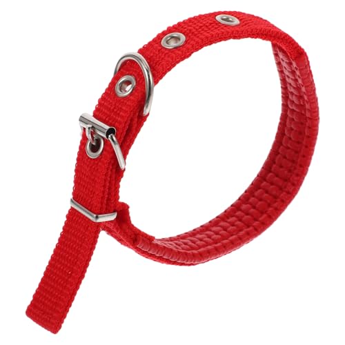 Milisten Haustierhalsband Süße für Katzen Hundehalskragen Katze Hund liefert Hundehalsbänder für den Außenbereich Hundehalsband für große Hunde Hundehalsdekor Polyester rot Milisten Haustierhalsband Süße für Katzen Hundehalskragen Katze Hund liefert Hundehalsbänder für den Außenbereich Hundehalsband für große Hunde Hundehalsdekor Polyester rot von Milisten
