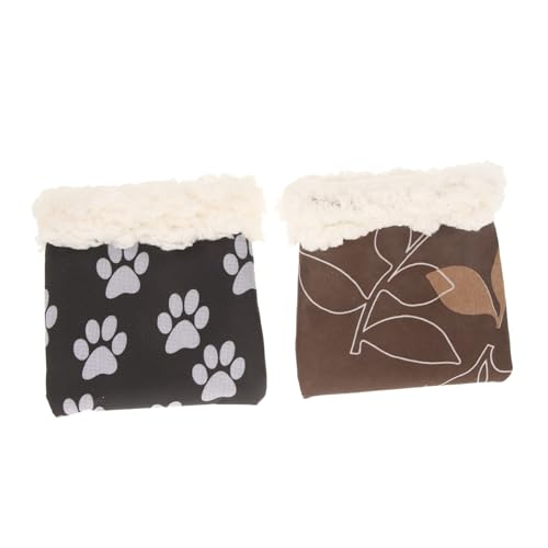 Milisten Kuschelsack Für Kleintiere Warmes Schlafsackbett Für Hamster Und Kleine Haustiere Zufällige Farben Gemütliches Nest Für Haustiere Ideal Zum Schlafen Und Entspannen von Milisten