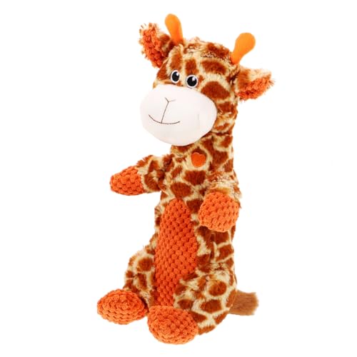 Milisten Niedliches Hundespielzeug in Giraffenform Quietschendes Interaktives Hundespielzeug Stofftier Welpenspielzeug Zum Kauen Milisten Niedliches Hundespielzeug in Giraffenform Quietschendes Interaktives Hundespielzeug Stofftier Welpenspielzeug Zum Kauen von Milisten