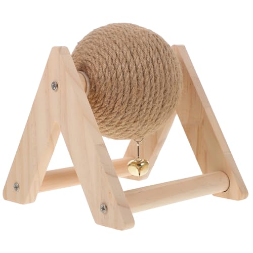 Milisten Katzenspielzeug Sisal-kratzbaum Für Kätzchen Katzenkratzbaum Für Den Innenbereich Interaktives Haustierspielzeug Puzzle-schleifspielzeug Lustiges Trainingsspielzeug von Milisten