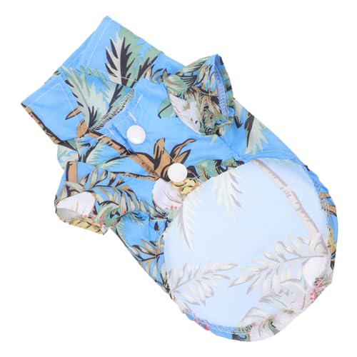 Milisten Hawaiian Dog Shirt Für Kleine Hunde Atmungsaktives Sommer-t-Shirt Für Haustiere Mit Kokosnussbaum-Design Für Strand Reisen Und Fotoshootings Xs Milisten Hawaiian Dog Shirt Für Kleine Hunde Atmungsaktives Sommer-t-Shirt Für Haustiere Mit Kokosnussbaum-Design Für Strand Reisen Und Fotoshootings Xs von Milisten