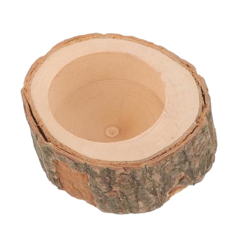 Milisten Hamster Futternapf aus Holz Verschleißfest für Kleintiere Waschbarer Futterspender Chinchilla Napf für Futter und Wasser Milisten Hamster Futternapf aus Holz Verschleißfest für Kleintiere Waschbarer Futterspender Chinchilla Napf für Futter und Wasser von Milisten