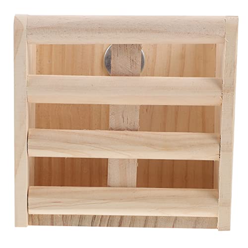 Milisten Holz Heu Rack für Kleintiere Zaun Stil Futterspender für Kaninchen Meerschweinchen und Chinchillas Langlebiger und Sicherer Heubehälter Installieren und Hält Futter Milisten Holz Heu Rack für Kleintiere Zaun Stil Futterspender für Kaninchen Meerschweinchen und Chinchillas Langlebiger und Sicherer Heubehälter Installieren und Hält Futter von Milisten