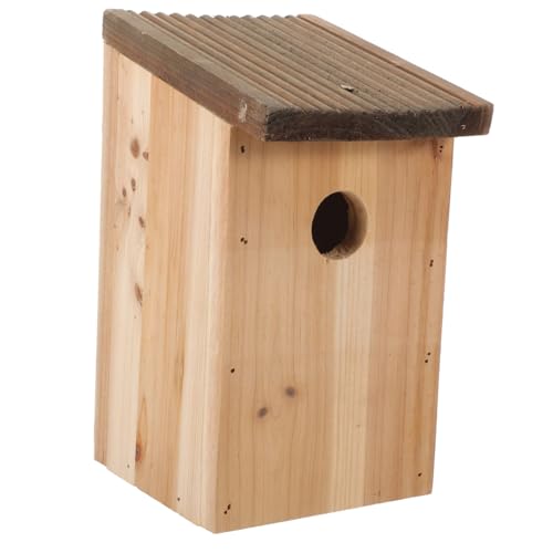 Milisten -vogelhaus Für Wellensittiche Und Nymphensittiche Hängbare Nistbox Für Garten Und Langlebige Und Sichere Brutstätte Massivem von Milisten