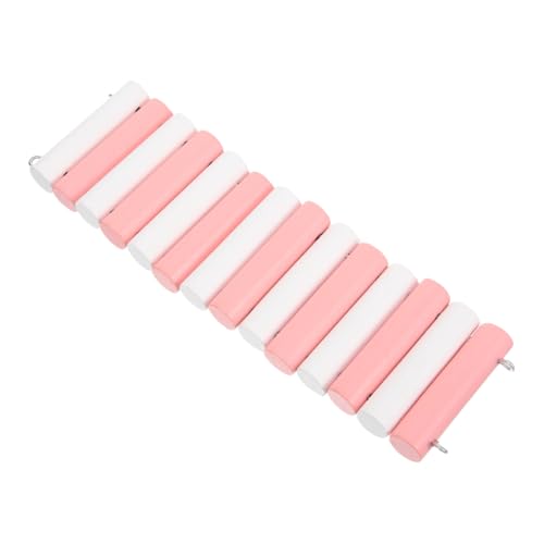 Milisten Holzleiter für Haustiere Hamster Hamster brücke Nager aus Holz Kletterspielzeug weiches Leiterspielzeug Haustierleiter Zuckergleiterkäfig hölzern Rosa Milisten Holzleiter für Haustiere Hamster Hamster brücke Nager aus Holz Kletterspielzeug weiches Leiterspielzeug Haustierleiter Zuckergleiterkäfig hölzern Rosa von Milisten