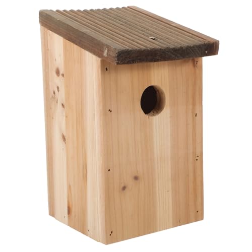 Milisten Holzsittich Nistkasten Vogelhaus aus Holz für Wellensittiche und Nymphensittiche Bietet und Rustikales Design für Ihren Garten Milisten Holzsittich Nistkasten Vogelhaus aus Holz für Wellensittiche und Nymphensittiche Bietet und Rustikales Design für Ihren Garten von Milisten