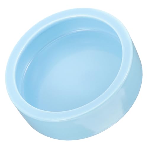 Milisten Hühnerfutterkiste Hühnerfutterhäuschen Futterspender Geflügelfutter Wasserfutterhalter Für Hühner Fütterung Schüssel Vogel Wasserschale Futternapf Für Hühner Himmelblau Keramik von Milisten