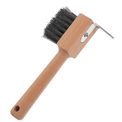 Milisten Hufreinigungsbürste aus Holz mit und Hufpflegewerkzeug für Pferde Langlebig und Sicher Maniküren von Hufen und Reinigen von Milisten Hufreinigungsbürste aus Holz mit und Hufpflegewerkzeug für Pferde Langlebig und Sicher Maniküren von Hufen und Reinigen von von Milisten