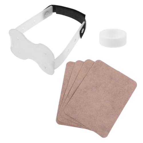 Milisten Hund Ohr Posting Kit Unterstützung für Stehende Ohren Einfach Anzuwenden Komfortables Material für Dobermann und Schäferhund Vertikale Ohrkorrekturhilfe für Welpen S von Milisten