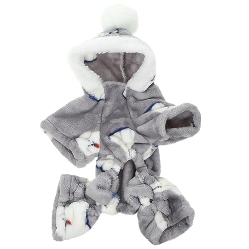 Milisten Hundekleidung für den Winter Haustier-Sonnenbrille für Hunde Zwinger Husky-Hundezubehör hundejacke Dog Jacket thermische hundekleidung Warmhaltende Hundekleidung Baumwolle Grey Milisten Hundekleidung für den Winter Haustier-Sonnenbrille für Hunde Zwinger Husky-Hundezubehör hundejacke Dog Jacket thermische hundekleidung Warmhaltende Hundekleidung Baumwolle Grey von Milisten