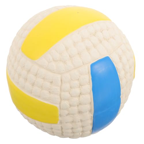 Milisten Interaktiver Quietschender Hundevolleyball Zahnungshilfe für Hunde Lustig und Spannend für Welpen und Hunde Fördert Gesundheit und Bewegung Milisten Interaktiver Quietschender Hundevolleyball Zahnungshilfe für Hunde Lustig und Spannend für Welpen und Hunde Fördert Gesundheit und Bewegung von Milisten