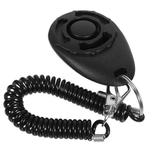 Milisten Hundetraining Clicker mit Handschlaufe Tragbarer Welpenklicker für Effektives Hunde und Katzentraining Haustiertrainingsgerät Interaktiver Klicker für Verhaltenskorrektur Milisten Hundetraining Clicker mit Handschlaufe Tragbarer Welpenklicker für Effektives Hunde und Katzentraining Haustiertrainingsgerät Interaktiver Klicker für Verhaltenskorrektur von Milisten