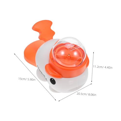 Milisten Leckerli-Puzzle-Spielzeug Für Hunde Futterspender Mit Knopf Interaktives Leckerli-Spender Hundefutter-Spender-Spielzeug Portioniertes Leckerli-Spielzeug Für Haustiere von Milisten