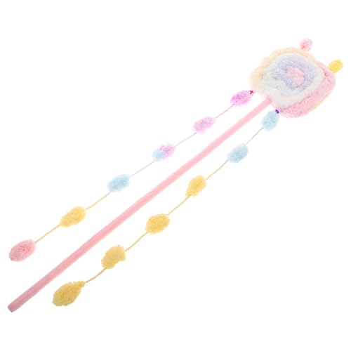 Milisten Katzenangel Spielzeug Aus Weichem Plüsch Interaktives Teaser Für Kätzchen Niedlichen Macaron-Farben Leicht Und Praktisch Für Aufregende Spielstunden Drinnen Milisten Katzenangel Spielzeug Aus Weichem Plüsch Interaktives Teaser Für Kätzchen Niedlichen Macaron-Farben Leicht Und Praktisch Für Aufregende Spielstunden Drinnen von Milisten