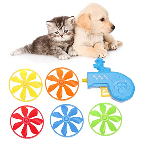 Milisten Interaktives Hundespielzeug Set Langlebiger Kunststoff Lustiger Flugteller Fördert und Intelligenz Geeignet für Indoor Outdoor Training und Aktives Blau Milisten Interaktives Hundespielzeug Set Langlebiger Kunststoff Lustiger Flugteller Fördert und Intelligenz Geeignet für Indoor Outdoor Training und Aktives Blau von Milisten