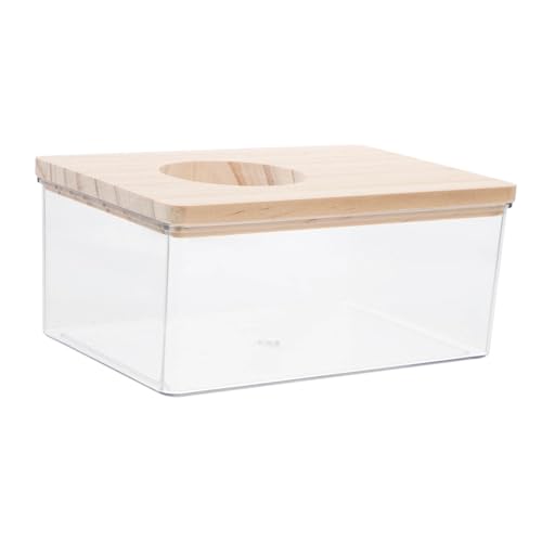 Milisten Zwerghamster Badespaß Acryl Badewanne Holzabdeckung Rennmäuse Badebox Milisten Zwerghamster Badespaß Acryl Badewanne Holzabdeckung Rennmäuse Badebox von Milisten