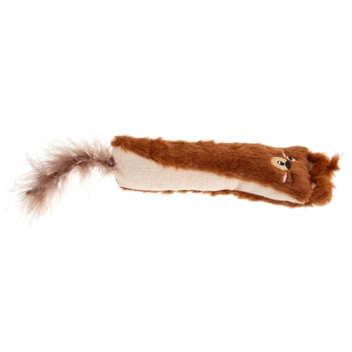 Milisten Katze Plüschtier Interaktives Katzenspielzeug Drinnen Katze Ausgestopfte Tiere Katzenplüsch Knuddelig Für Stofftiere Backenzahn Mäuse Pp Baumwolle Light Brown Milisten Katze Plüschtier Interaktives Katzenspielzeug Drinnen Katze Ausgestopfte Tiere Katzenplüsch Knuddelig Für Stofftiere Backenzahn Mäuse Pp Baumwolle Light Brown von Milisten