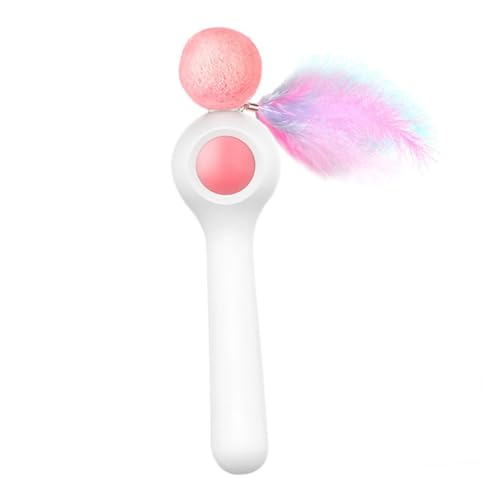 Milisten Cat Toy Cat Teaser Mit Automatischer Verlängerung Kreative Katzenangel Für Stundenlangen Spielspaß Und Bewegung Für Aktive Katzen Und Kätzchen von Milisten