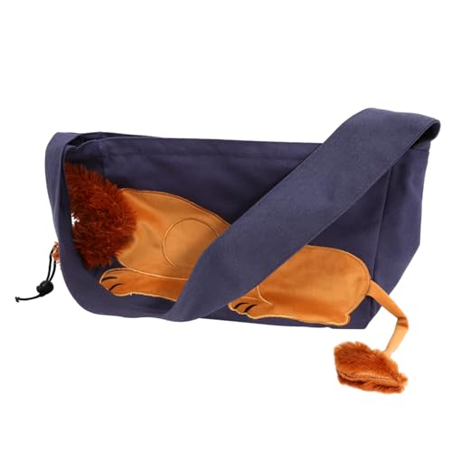 Milisten Canvas Tragetasche Katzentragetasche Schultergurte Löwendruck Katzen Reisetasche für Haustier Milisten Canvas Tragetasche Katzentragetasche Schultergurte Löwendruck Katzen Reisetasche für Haustier von Milisten
