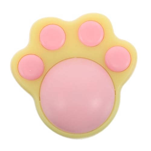 Milisten Interaktives Spiegelei-katzenspielzeug Leckball Für Katzen Künstliches Spiegelei-Modell Zur Anzeige Unterhaltsames Katzenspielzeug Für Indoor-Ball von Milisten