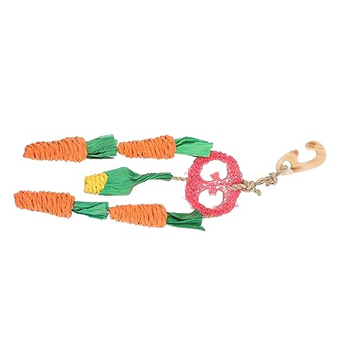 Milisten Bunny Kauspielzeug Für Kleintiere Molar Spielzeug Für Hamster Chinchillas Und Kaninchen Multifunktionales Käfigzubehör Zur Zahnpflege Und Beschäftigung Hübsches von Milisten