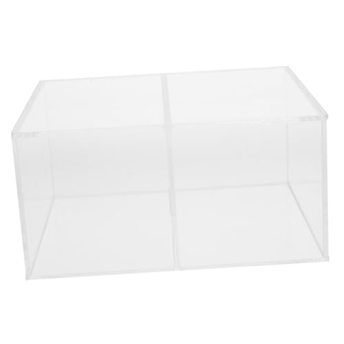 Milisten Kleiner Acryl-Aquarium Für Desktop Transparente Schildkrötenbecken Für Betta-Fische Fach Unterteilter Langlebiger Fischbehälter Zur Dekoration Für Zuhause Und Büro Milisten Kleiner Acryl-Aquarium Für Desktop Transparente Schildkrötenbecken Für Betta-Fische Fach Unterteilter Langlebiger Fischbehälter Zur Dekoration Für Zuhause Und Büro von Milisten