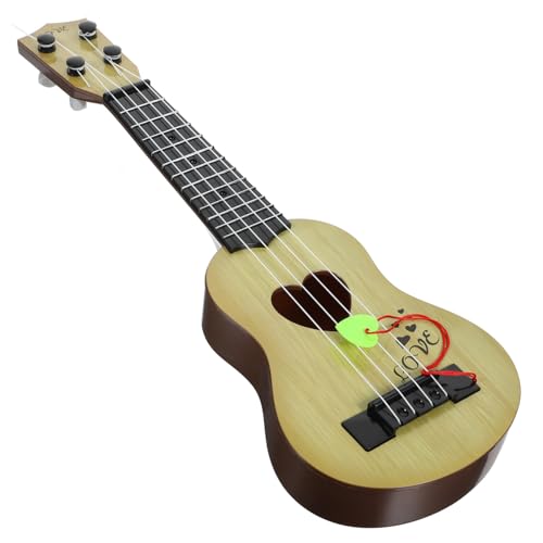 Milisten Kleines Sopran-Spielzeug: Baby Beige Instrumente Entwicklung Kleinkinder Ukulele Musikreim Größe Kind Lerngitarre Mini-Spielzeug mit frühem Anfänger CM Milisten Kleines Sopran-Spielzeug: Baby Beige Instrumente Entwicklung Kleinkinder Ukulele Musikreim Größe Kind Lerngitarre Mini-Spielzeug mit frühem Anfänger CM von Milisten