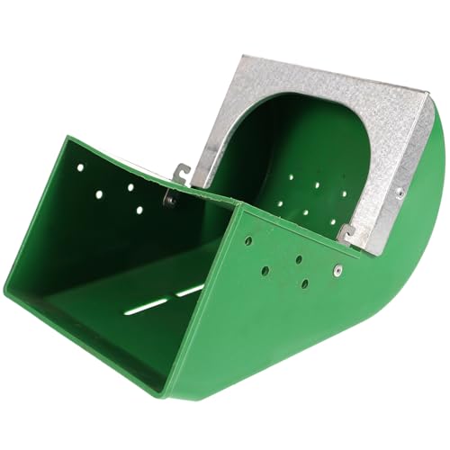 Milisten Kleintier futterbox Kunststoff Futterspender für Kaninchen Meerschweinchen Hamster Leicht zu Reinigen und Langlebig Praktische Futterbox für Kleine Haustiere von Milisten