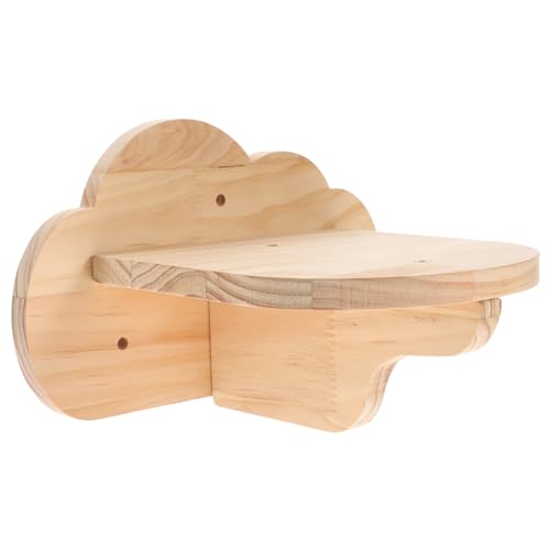 Milisten Katzenklettergerüst Aus Holz Katzensprungplattform Indoor-katzenleiter Für Haustiere Verstellbar Mit Mäuse-spielleiter Katzen Wohndeko Haustier Accessoire von Milisten