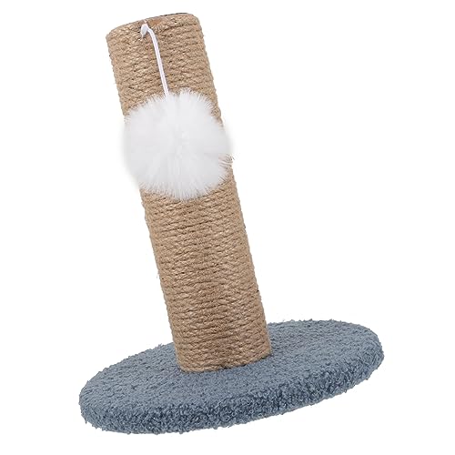Milisten Kratzsäule für Katzen mit Robustem Seil Kratzfestes Indoor Kratzspielzeug Kleiner Katzen Kletterpfosten für Wohnungskatzen Hängendem Ball für Spielspaß Milisten Kratzsäule für Katzen mit Robustem Seil Kratzfestes Indoor Kratzspielzeug Kleiner Katzen Kletterpfosten für Wohnungskatzen Hängendem Ball für Spielspaß von Milisten