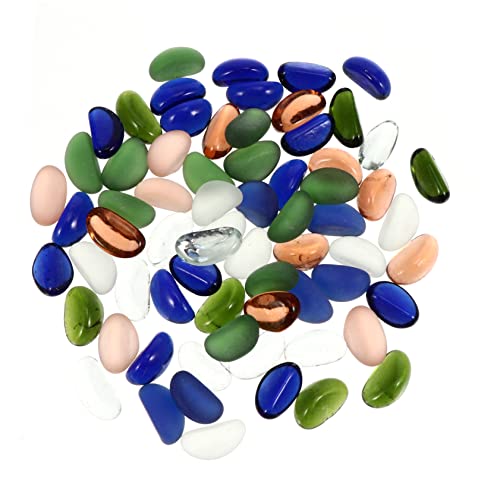 Milisten Kreative Frosted Glassteine für Aquarien Dekoration Mehrfarbige Sichere Steine für Süß und für DIY und Heimdekoration Milisten Kreative Frosted Glassteine für Aquarien Dekoration Mehrfarbige Sichere Steine für Süß und für DIY und Heimdekoration von Milisten