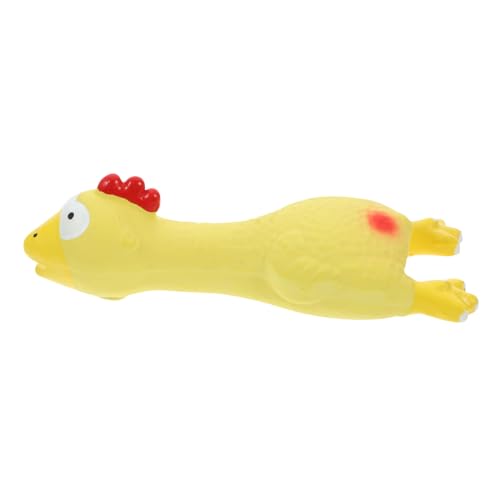 Milisten Quietschspielzeug für Hunde Aus Naturlatex Huhn Hundespielzeug für Welpen Mittelgroße Hunde Interaktiver Spaß Milisten Quietschspielzeug für Hunde Aus Naturlatex Huhn Hundespielzeug für Welpen Mittelgroße Hunde Interaktiver Spaß von Milisten