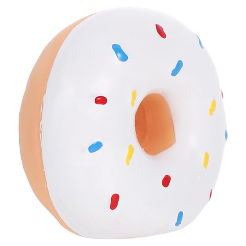 Milisten Realistisches Donut Quietschspielzeug Aus Latex Für Welpen Und Kleine Hunde Langlebiges Kauspielzeug Mit Interaktivem Quietscher Für Spaßige Spielstunden Milisten Realistisches Donut Quietschspielzeug Aus Latex Für Welpen Und Kleine Hunde Langlebiges Kauspielzeug Mit Interaktivem Quietscher Für Spaßige Spielstunden von Milisten