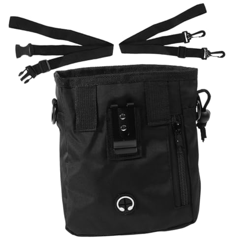 Milisten Leckerli-Tasche für Haustiere groß Beutel Tasche für hundeleckereien Ausbildung Taschen Hunde leckerlis Trainingstasche behandeln Leckerli-Spender für Hunde Hundetasche Nylon Black Milisten Leckerli-Tasche für Haustiere groß Beutel Tasche für hundeleckereien Ausbildung Taschen Hunde leckerlis Trainingstasche behandeln Leckerli-Spender für Hunde Hundetasche Nylon Black von Milisten