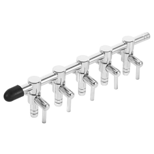 Milisten Aquarium Luft Regelventil Fisch Pumpe Splitter 5mm Metall Gewinde Regler von Milisten