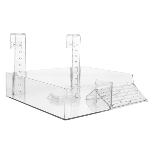 Milisten Maustschildkrötenpanzer Schildkröten-ruheterrasse Schildkrötenplattform Für Aquarium Sonnenplattform Für Schildkrötenbecken Zubehör Für Reptilien Backenplattform Transparent Acryl Milisten Maustschildkrötenpanzer Schildkröten-ruheterrasse Schildkrötenplattform Für Aquarium Sonnenplattform Für Schildkrötenbecken Zubehör Für Reptilien Backenplattform Transparent Acryl von Milisten